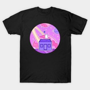 A ghost that lives on space T-Shirt